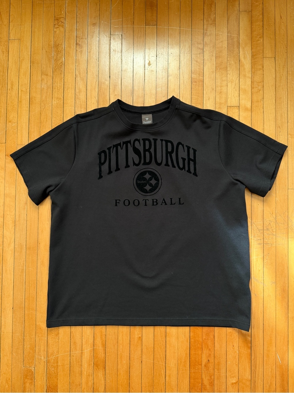 Fanatics Pittsburgh Steelers Elements Flex Tri-Blend Unisex Black T-Shirt Sz. XL